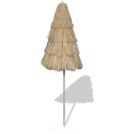 Parasol de plage inclinable style Hawaii
