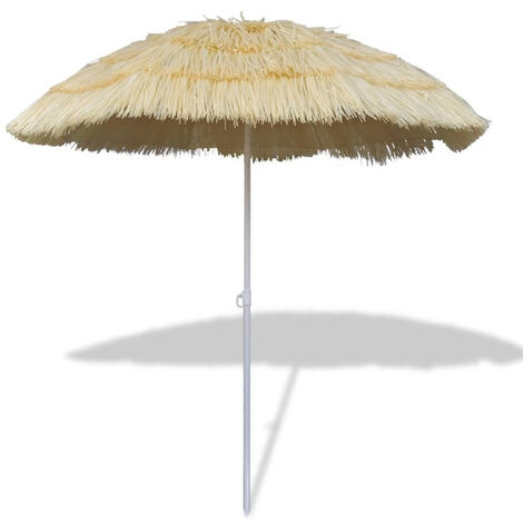 Parasol de plage inclinable style Hawaii