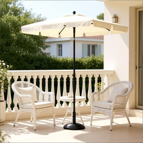 Parasol de plage, parasol rectangulaire, parasol de jardin, parasol d'extérieur (parasols uniquement)