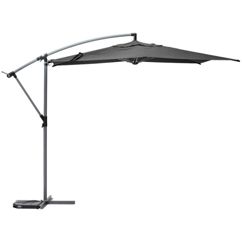 Parasol de jardin avec structure, manoa, 300 cm