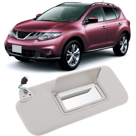 Parasol del conductor, parasol y espejo retrovisor de ABS para automóviles, 96401-1AA1B para Nissan Murano 2009-2014