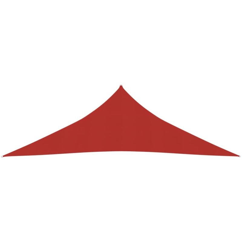 The Living Store - Voile d'ombrage 160 g/m² Rouge 4x4x5,8 m pehd Rouge