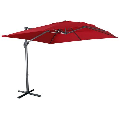 Parasol déporté carré 3x3m
