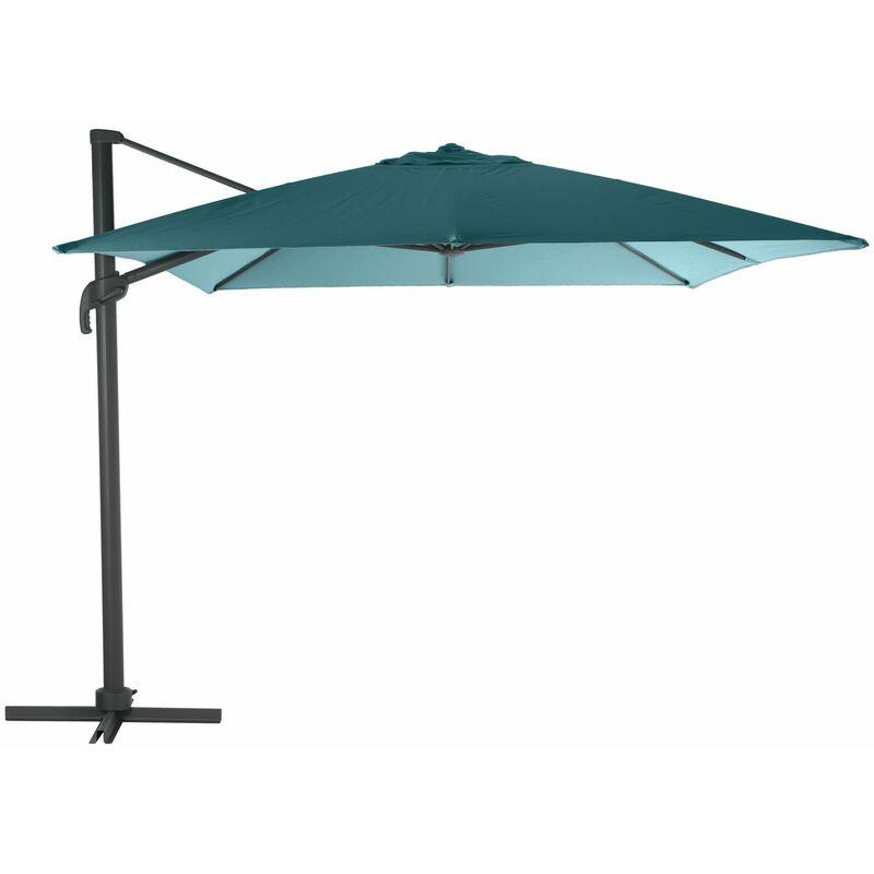 Hesperide - Indispensable pour se protéger des rayons du soleil, ce parasol déporté vous permettra de profiter pleinement de votre extérieur et cela