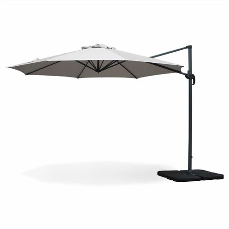 Parasol déporté rond 350cm - Biscarosse