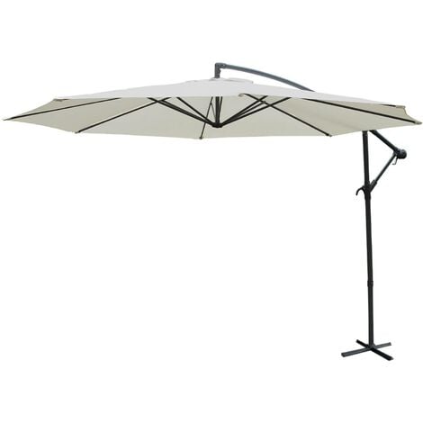 Parasol déporté rond 350cm - Hardelot