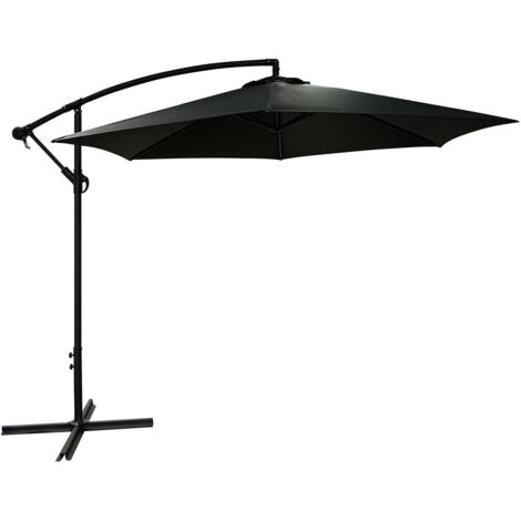 Parasol déporté rond Eko 3 m