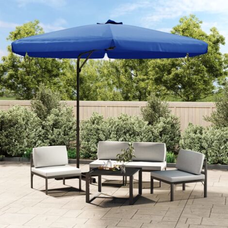 Parasol d'Extérieur avec Mât en Acier Pare-soleil Jardin Multicolore vidaXL