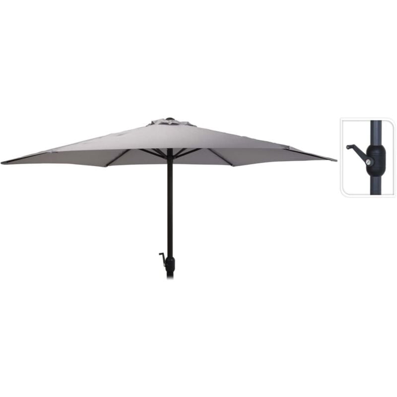 

Sombrilla Monica gris claro 270 cm - Gris - Progarden