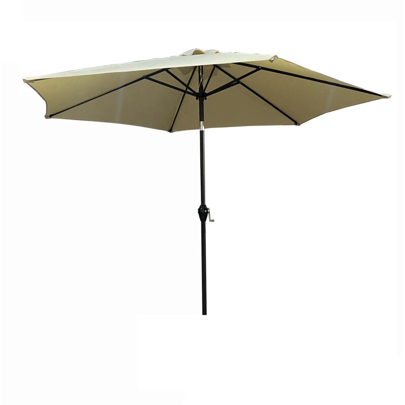 Werka Pro - Parasol Droit Ø2,7 m crème