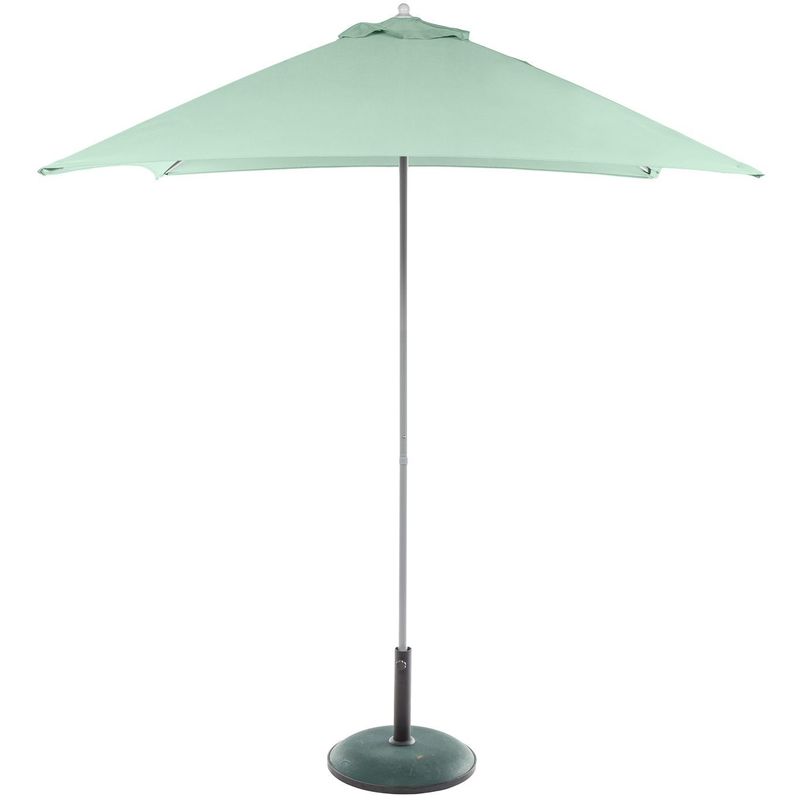 Parasol droit carré Anzio - l. 200 x l. 200 cm - 200 x 200 - Vert