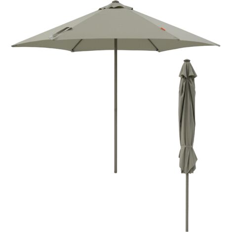 Parasol droit rond Push-up Ø270 cm
