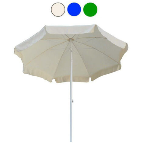 Parasol en acier polyester Novara Bleu 200