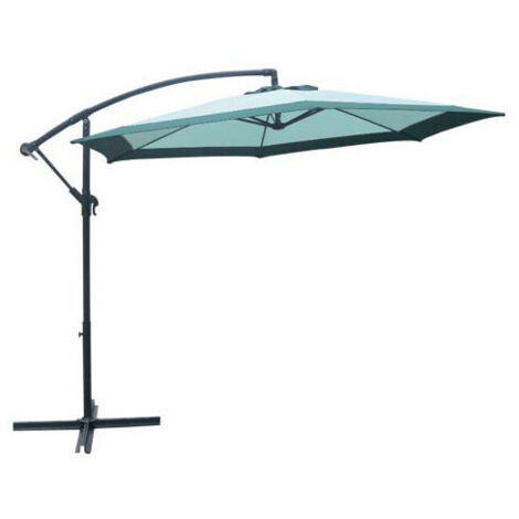 Parasol en aluminium latéral Giada de 300 cm