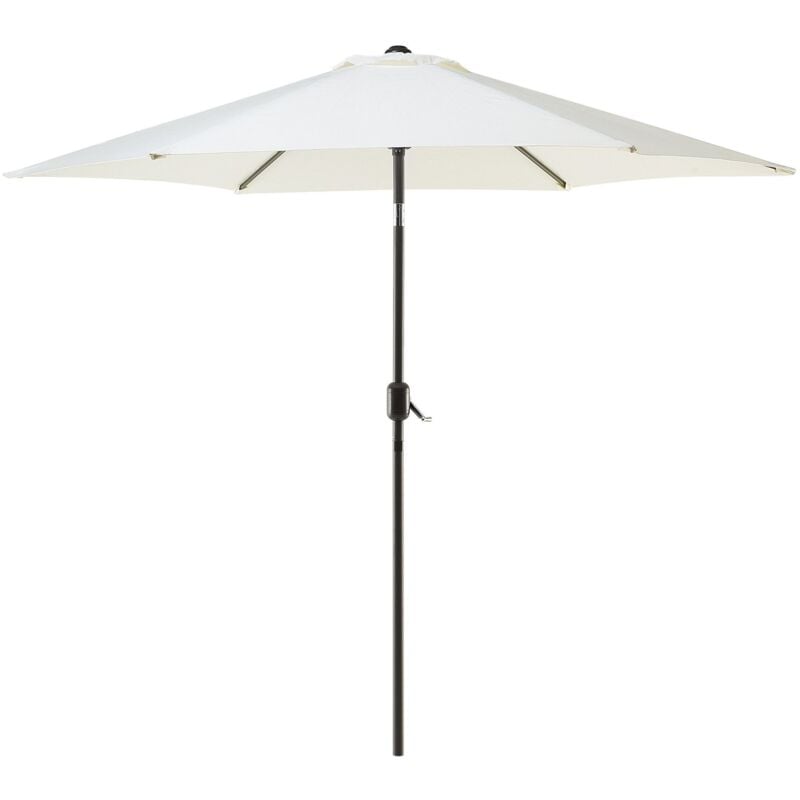 Parasol de jardin beige clair Ø 270 cm VARESE