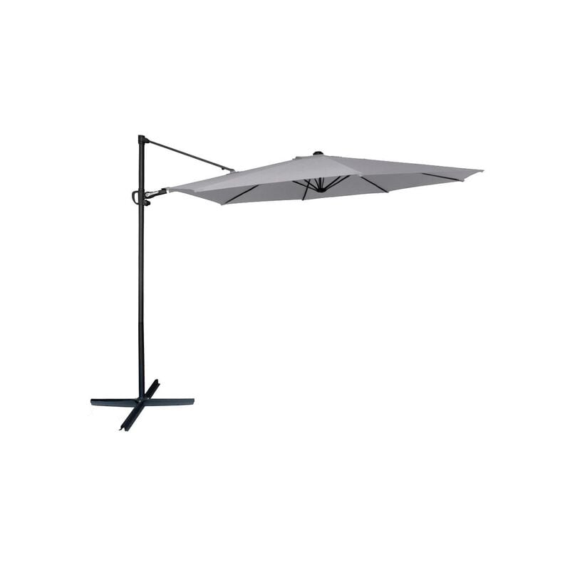 

Active - Parasol excéntrico roma aktive garden d300 cm antracita mástil aluminio