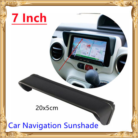 Parasol GPS para coche, cubierta de lente, pantalla de salpicadero, parasol, accesorios de navegación de 7 pulgadas