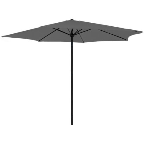 Parasol en aluminium 300 cm Kalomo