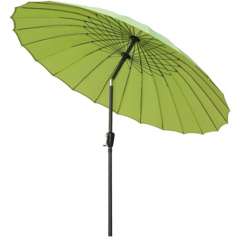 

Parasol Inclinable 250cm Acero inoxidable, aluminio y poliéster Verde manzana