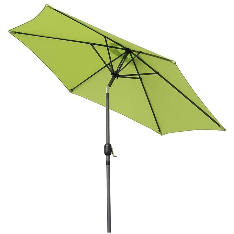 

Parasol Inclinable 270cm Acero inoxidable, aluminio y poliéster Verde manzana
