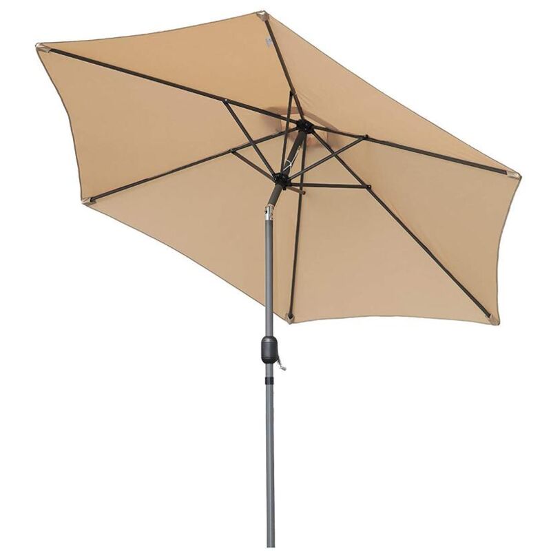 

Parasol Inclinable 3x2 Acero inoxidable, aluminio y poliéster, Beige
