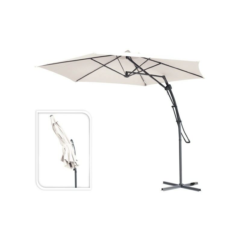 

Ambiance - Parasol banana 380cm automatico beige