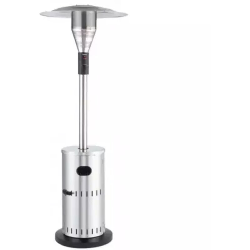 Parasol chauffant gaz propane 5/14KW avec allumage piezo