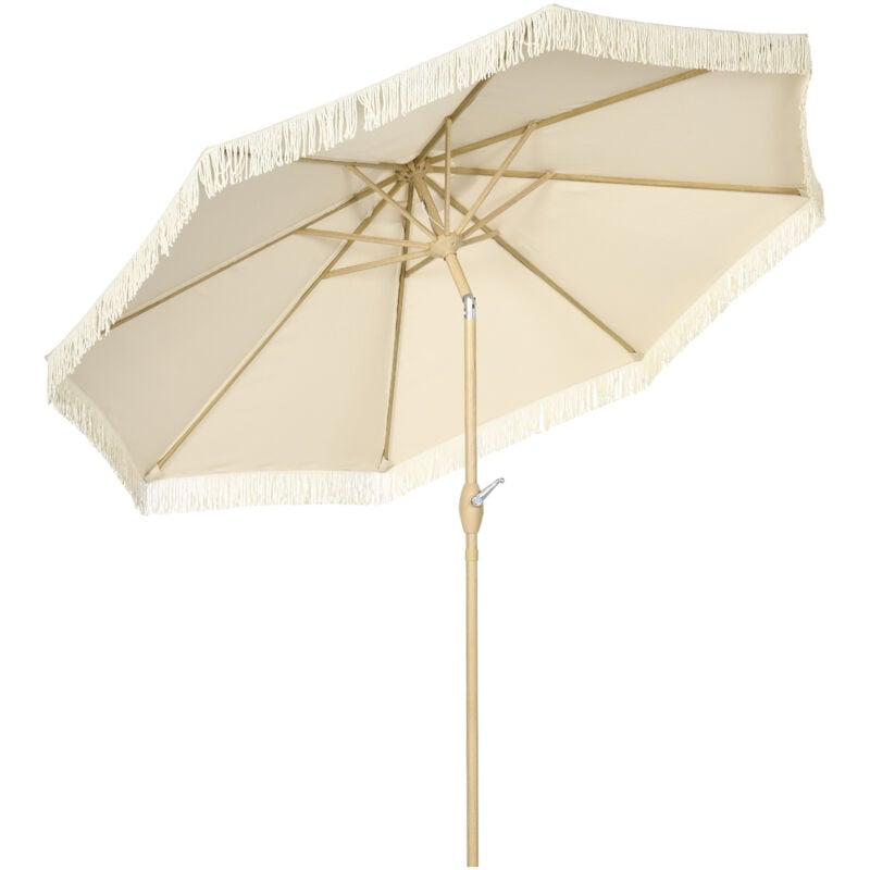 MH - Parasol octogonal inclinable moro beige