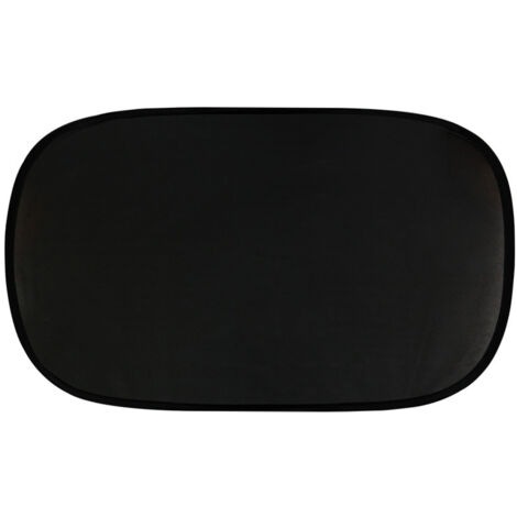 Parasol para coche con protección UV, parasol adhesivo para ventanilla de coche para la protección infantil que bloquea los rayos UV dañinos para bebés, adultos y perros - 2 unidades (negro)