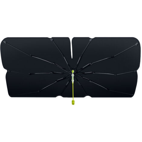 Parasol para la parte delantera del coche, con protección UV y aislamiento térmico, plegable (145 x 79 cm).