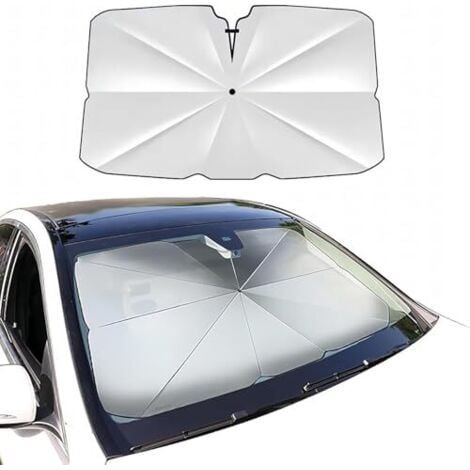 LARGEIGHT Parasol para parabrisas de coche para Audi A6 C7 Avant 2011-2018, parasol plegable 360°, parasol para parabrisas delantero de coche.