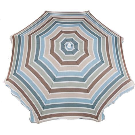FPLUS PARASOL PLAYA ALUMINIO ALGODON 180 CM