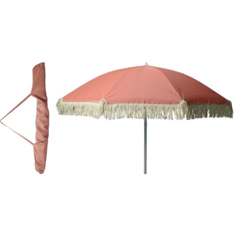 Parasol playa koopman Ø 176 cm rosa