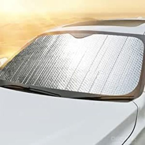 Parasol plegable para parabrisas delantero de coche, 140x70cm