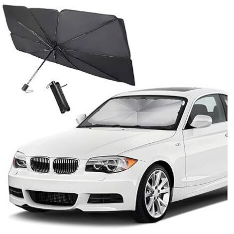 Parasol plegable, parasol plegable para parabrisas de coche, parasol de material reflectante (grande)