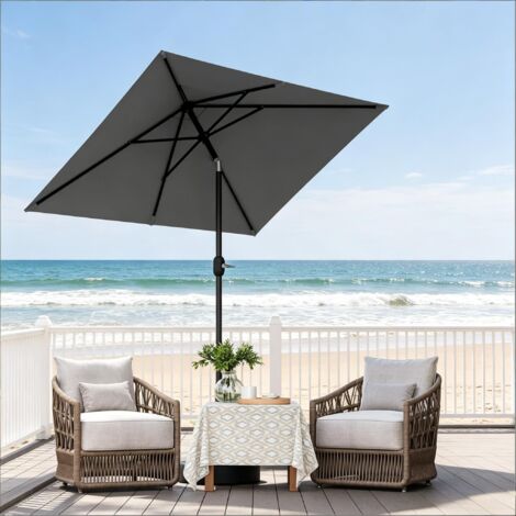 Parasol polyvalent piscine balcon jardin extérieur,grand format sans socle inclus.