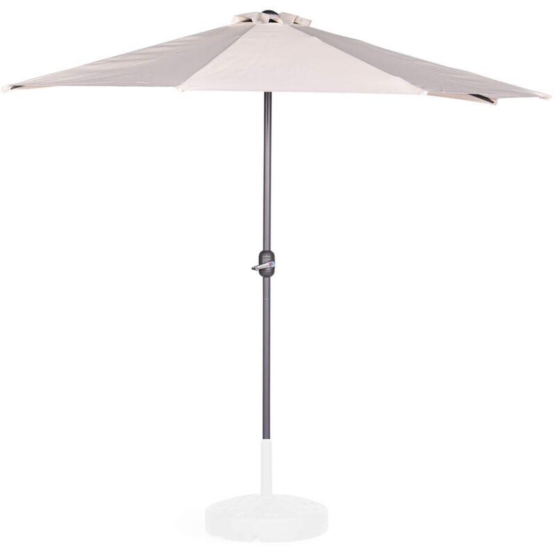 Parasol Rebecca Mobili Abuliton 235x270x135 Steel Polyester Beige Modern