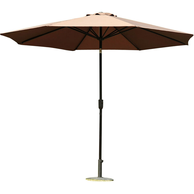 Parasol rond paradisia chocolat