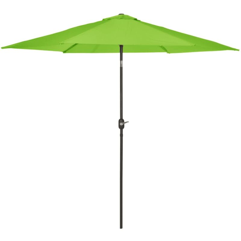 Garden Parasol Tenerife 300 cm Round Apple Green Madison