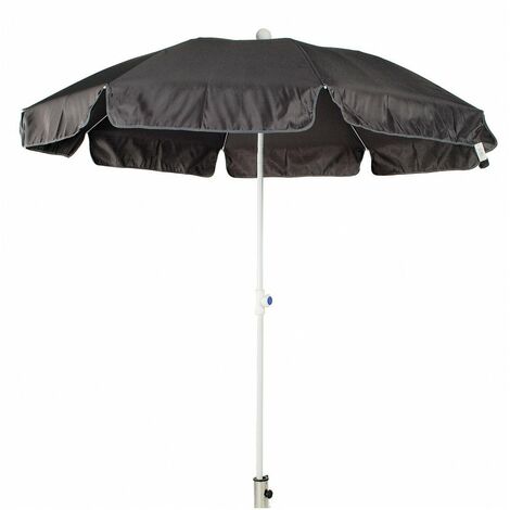 Parasol Toile Polyester Gris Diamêtre 2.00m - Crossline