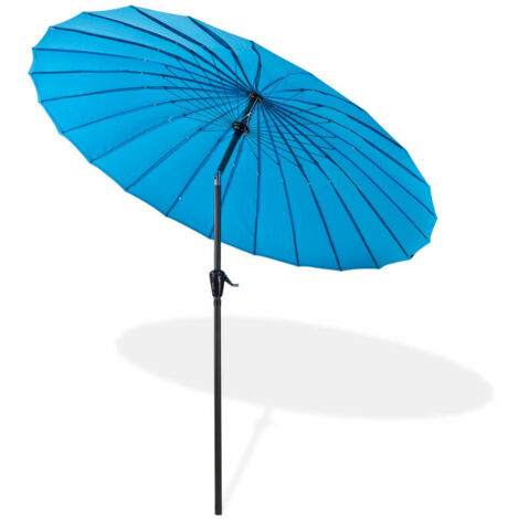 Parasol Tokio 2,5 m - Bleu azur