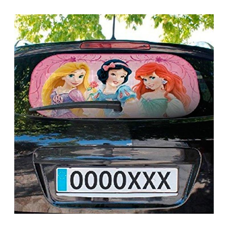 Image of Parasole Auto Tendina Principesse Disney Protezione uv Posteriore 80 x 40 cm