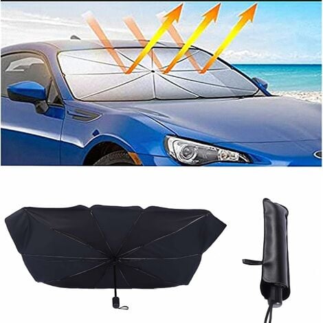 parasole per auto parabrezza anteriore pieghevole Parasole per auto protezione solare parasole 145 x 79 cm parasole per auto parasole parabrezza anteriore