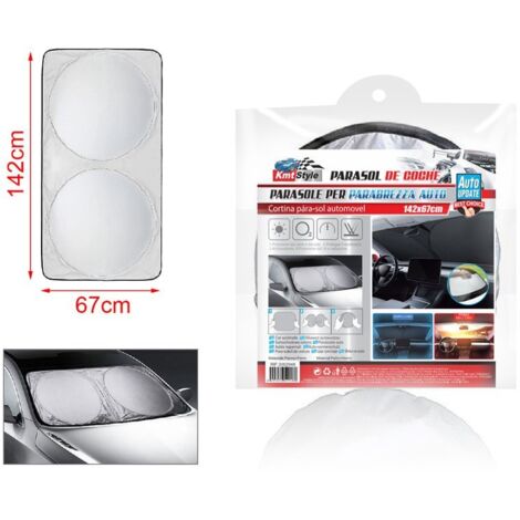 Parasole Parabrezza Interno Auto 142X67cm Pieghevole