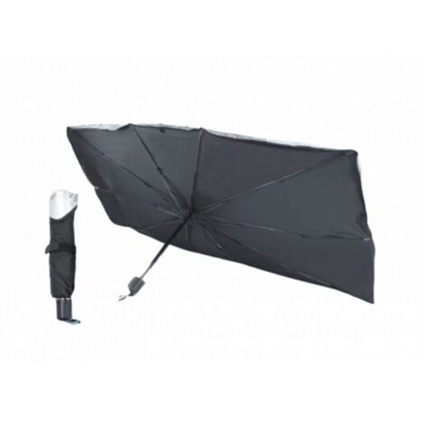 Parasole per parabrezza auto - VENTEO - Protezione UV - Parabrezza anteriore universale 140 x 80 cm - Ombrello parasole pieghevole per auto - Materiale riflettente - Protezione