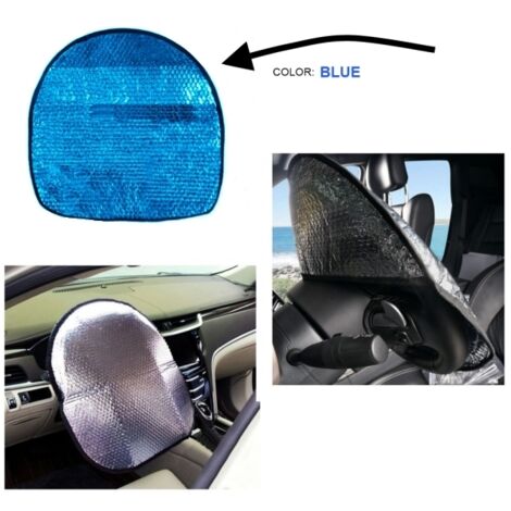 Parasole per volante/sterzo/Coprivolante/Copristerzo universale BLU