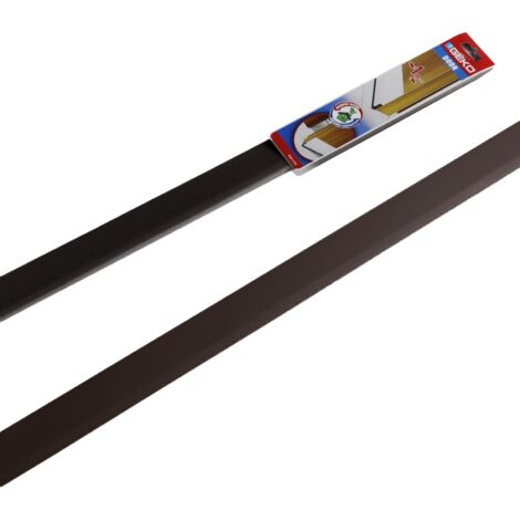 Paraspifferi flessibile sottoporta marrone 1m
