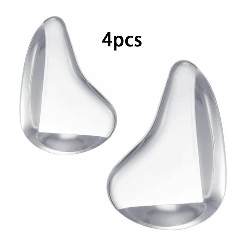 Paraspigoli trasparenti a goccia per evitare