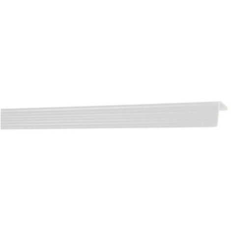 PARASPIGOLO 25X25 PLASTICA RIGATO 170 CM BIANCO- 50,0 pz