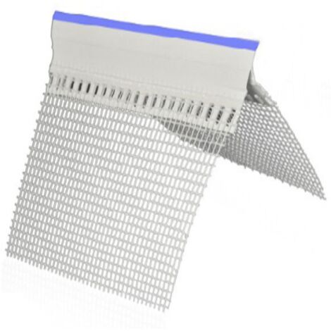 Paraspigolo Con Rete  H. Mt.2,5 Cf. 25 Pz Con Gocciolatoio. In Plastica.